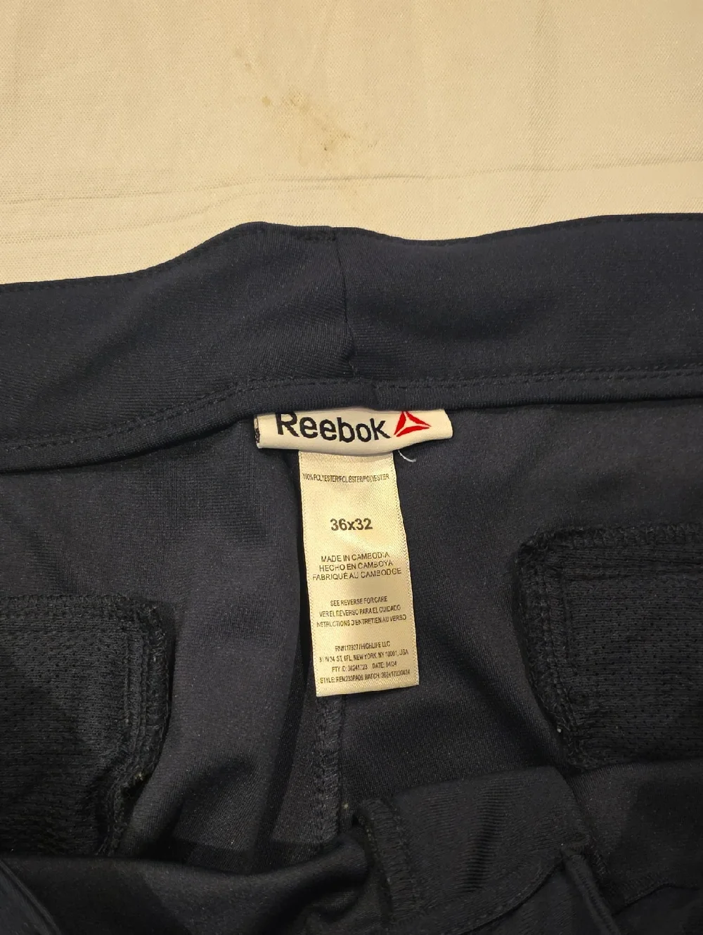 Reebok Men's Performance Golf Pants‎ Navy Blue 36x32